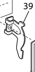 Thread take-up lever #68012528