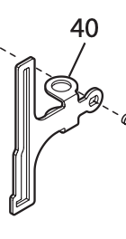 Threader positioning plate #68012529