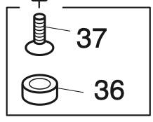 Janome 735616200 Rubber base