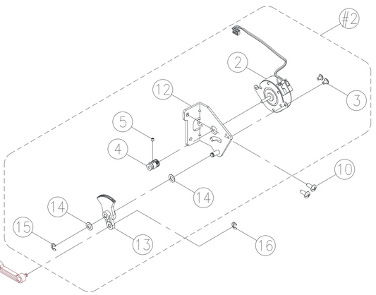 68015307 Pulse Support Plate CPL