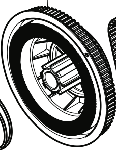 68023212 Arm Shaft Driver Belt Pulley