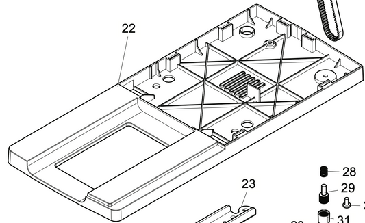 68023366 Base Plate Cover