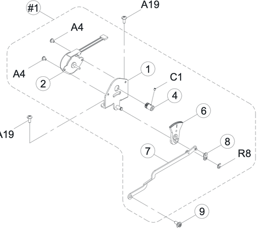 68015306 Zigzag Pulse Motor CPL