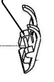 416474001 Zigzag Presser Foot