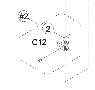 68015235 Presser Bar Bracket CPL