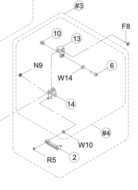68015316 Feed Regulating Crank CPL