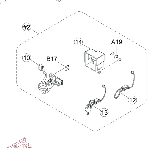 68017016  Receptacle Holder CPL For 120V