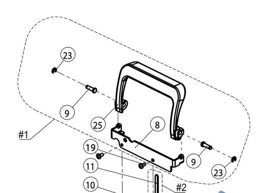 68025239 Handle Assy CPL