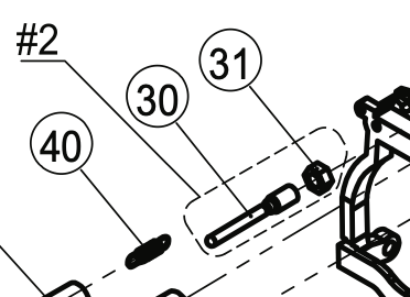 68025282 Feed Rocking Connecting Rod CPL