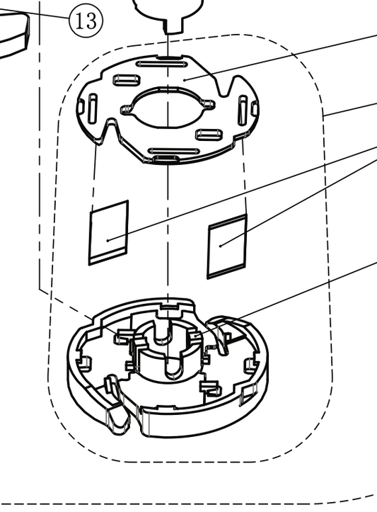 68025010 Cutter Holder Assy