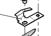 68025441 Thread Guiding Bracket