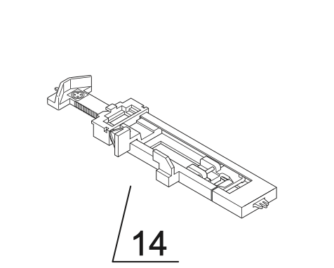 416465601 Buttonhole Plastic Foot Snap-On