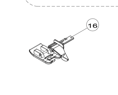 68003699 Adjustable Guide Foot For 3342