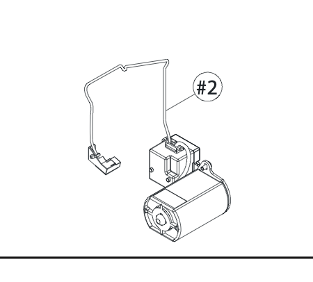 68016389  Motor Electric Wire CPL / 120V