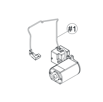 68016389  Motor Electric Wire CPL For 120V / US