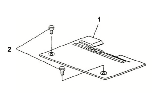 68015918 Throat Plate