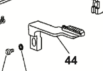 68015936 Auxiliary Feed Dog