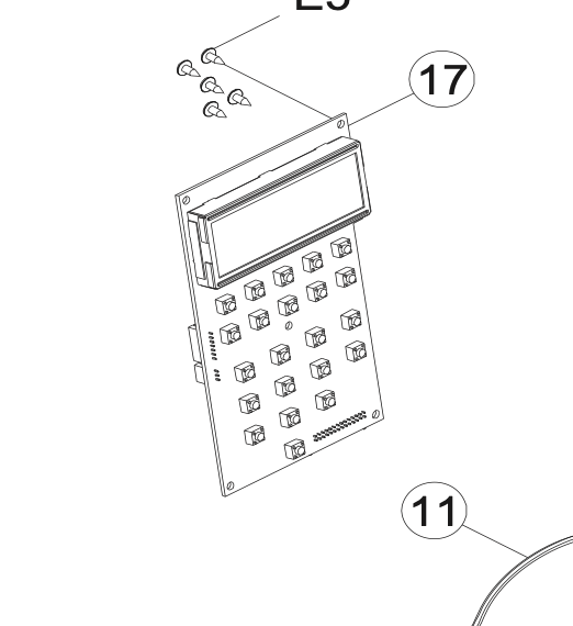 68015165 LCD Main Circuit Board Module