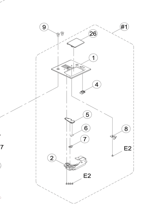 68017006 Needle Plate CPL