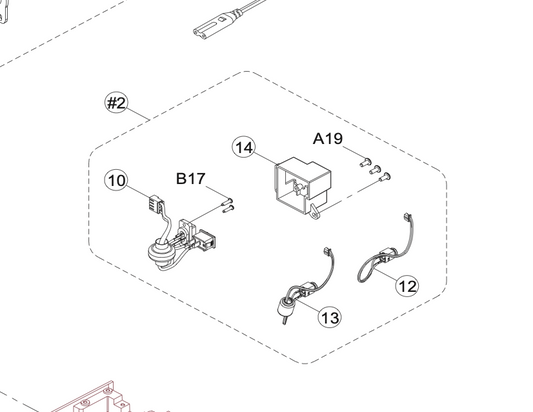 68017016 Receptacle Holder CPL