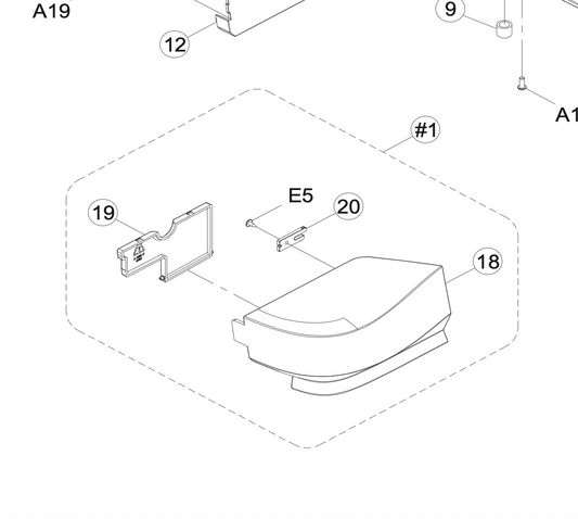 68019134 Sewing Table CPL