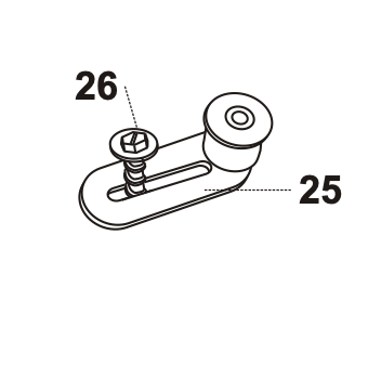 358224001  Drive Belt Tension Adjuster