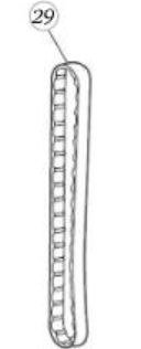 BERNETTE B38 SYNCRO BELT S5M 5020601194