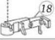 BERNETTE B38 THREADER PLATE (UNIT) 5020601333