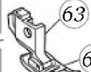 BERNETTE B38 Presser foot holder 5020601496