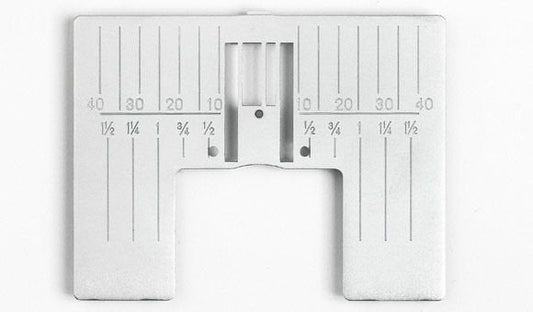 Husqvarna Viking - Straight Stitch Plate Inch Marking #68003153
